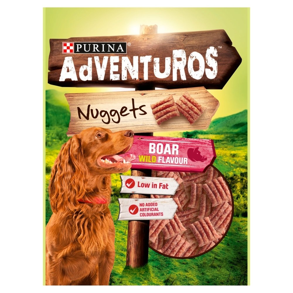 Nestle Purina Adventuros Nuggets Boar Dog Treats 90g