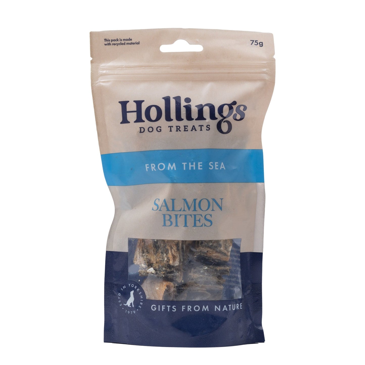 Hollings Salmon Bites 75g