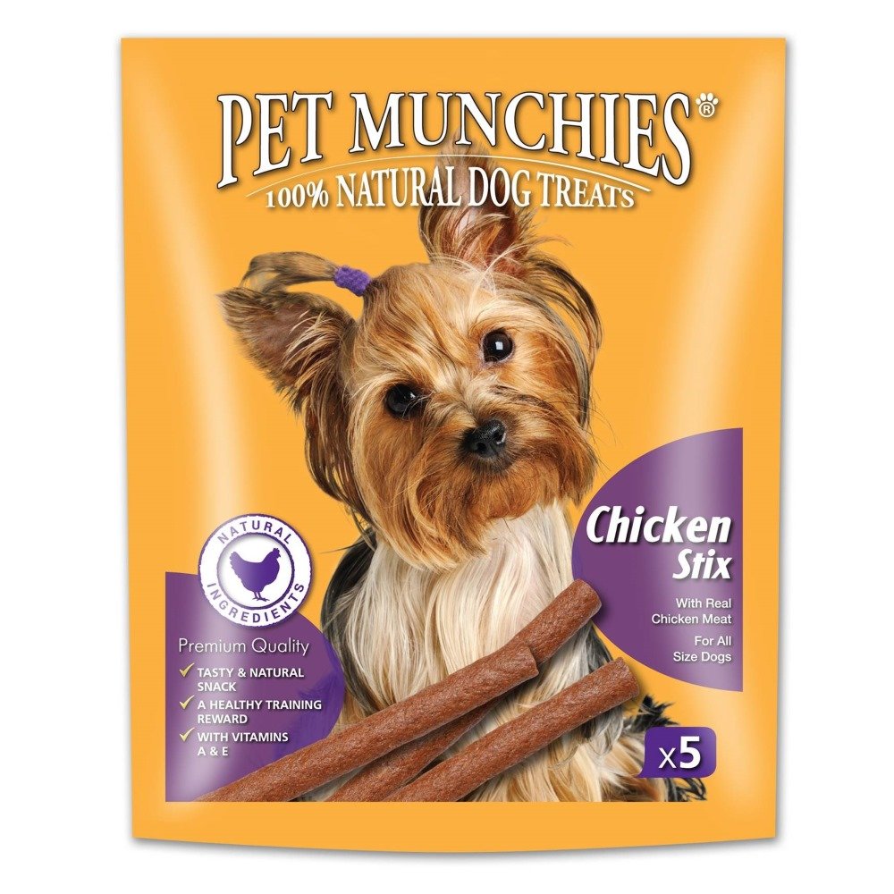 Pet Munchies Chicken Stix Dog Treats 50g
