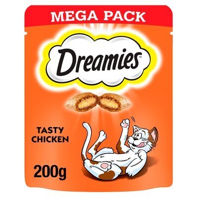 Dreamies Chicken Cat Treats Mega Pack 200g