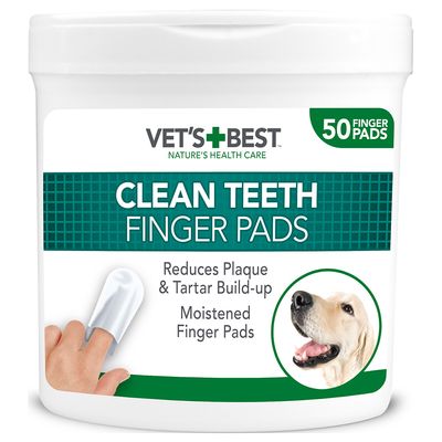 Vet’s Best® Clean Teeth Cleaning Pads  50 Pads