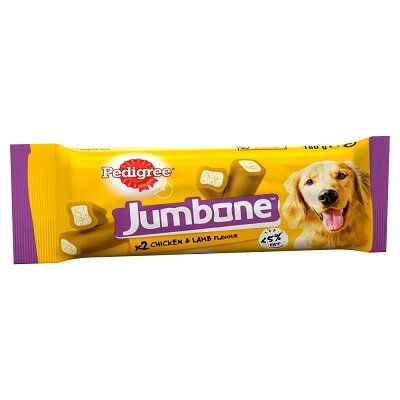 Pedigree Jumbone Med Chick&Lamb x 2