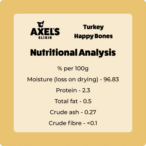 Axel's Elixir Turkey Happy Bones