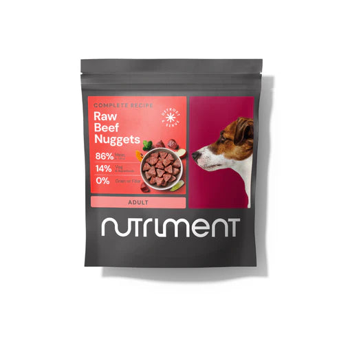 Nutriment Raw Beef Nuggets 1kg