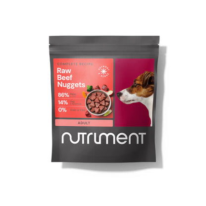 Nutriment Raw Beef Nuggets 1kg