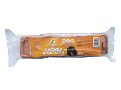 Dougie’s - Chicken & Salmon 80/10/10 560g