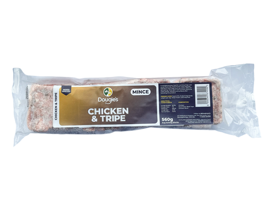 Dougie’s - Chicken & Tripe Mince 560g