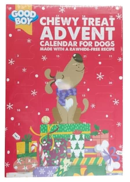 Good Boy Chewy Treats Advent Calendar for Dogs