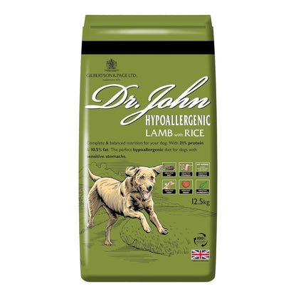 Dr John Hypoallergenic Lamb with Rice 12.5kg