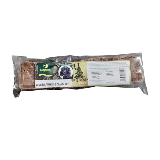 Dougie’s - Venison, Turkey & Cranberry Mince 560g