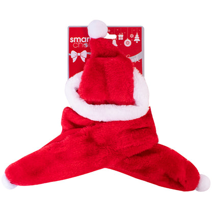 Christmas Hat and Scarf for Dog