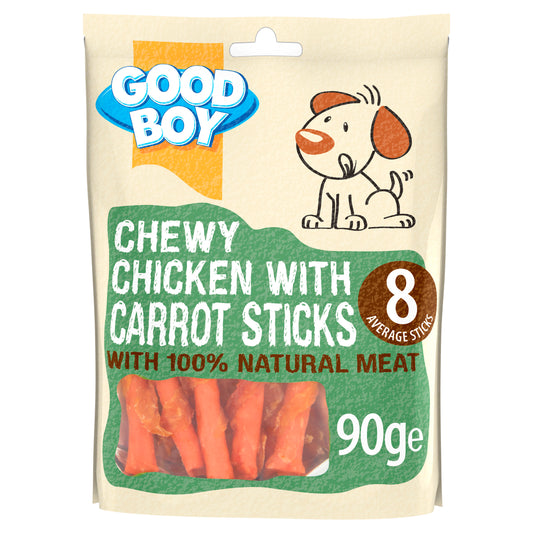 Good Boy Chicken Carrot Sticks 90g