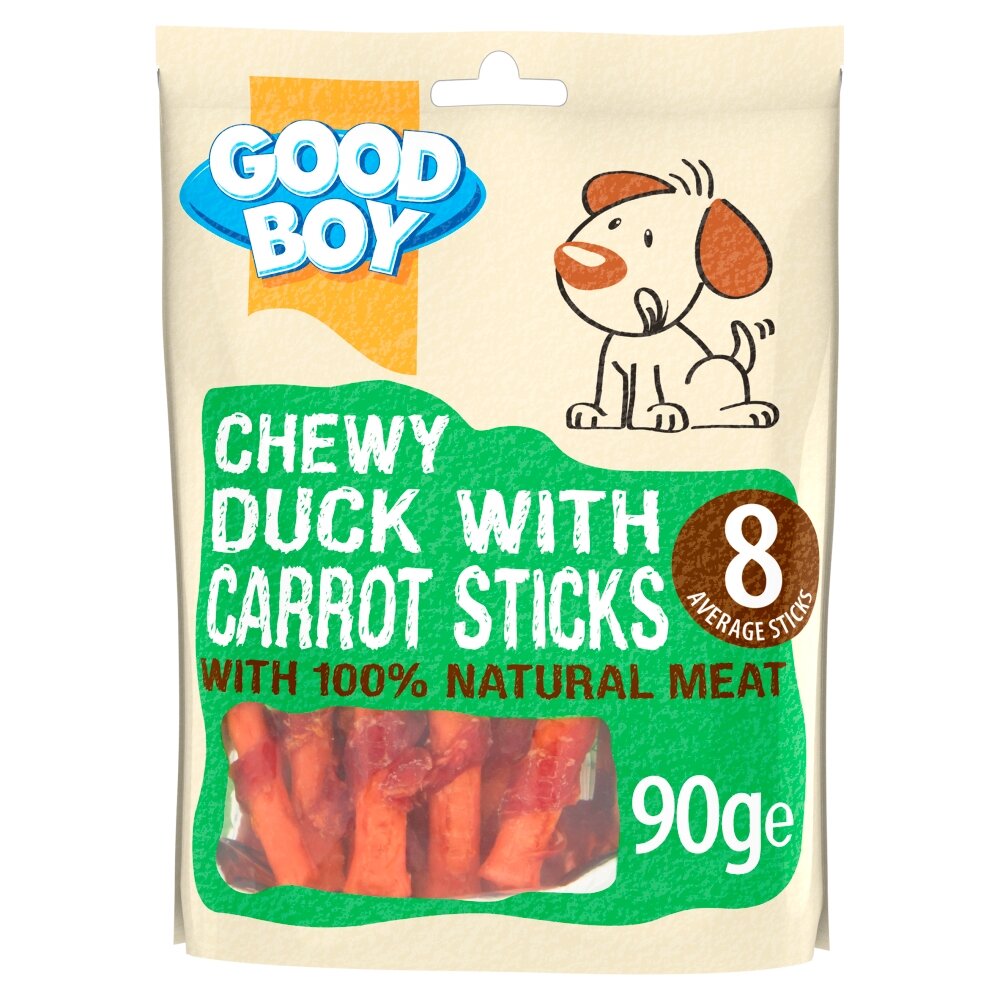 Good Boy Chewy Duck with Carrot Sticks 90g