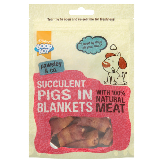 Good Boy Succulent Pigs In Blankets 80g