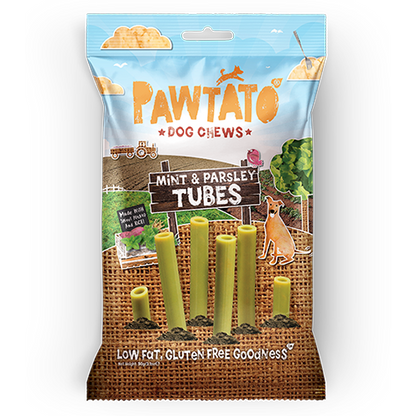 Pawtato Tubes Mint And Parsley 90g