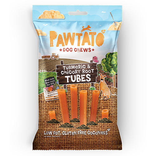 Pawtato Tubes Turmeric And Chicory Root 90g
