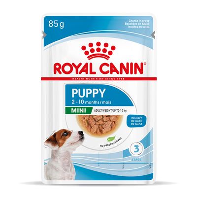 Royal Canin Mini Puppy in Gravy  12 x 85g