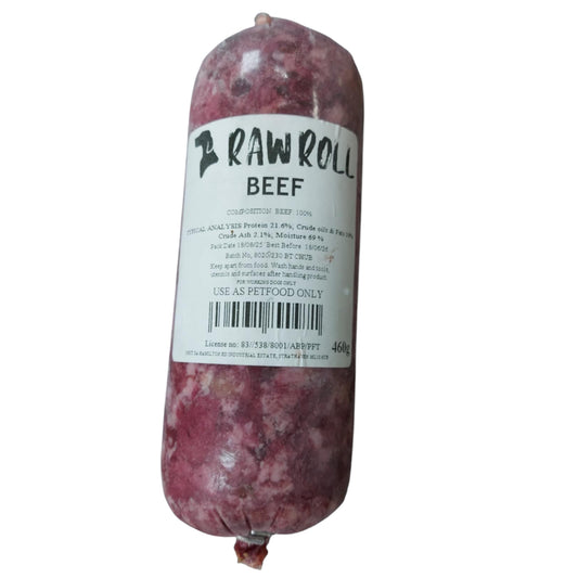Raw Roll - Beef 460g
