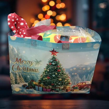 Christmas Dog Gift Bag with Gonk 🎅🏻