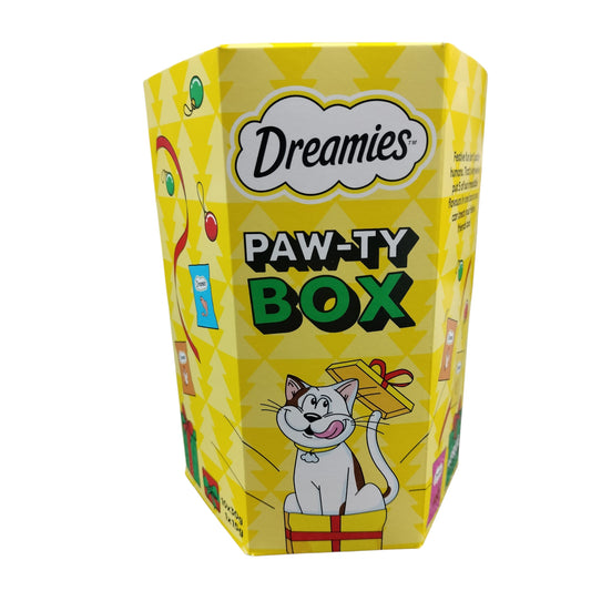Dreamies Christmas Gift Cat Treat Box