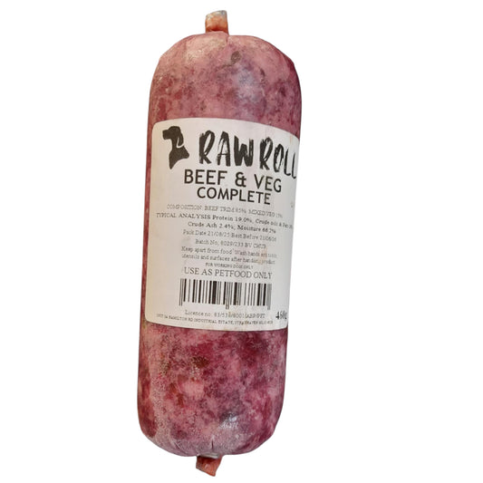 Raw Roll - Beef & Veg Complete 460g
