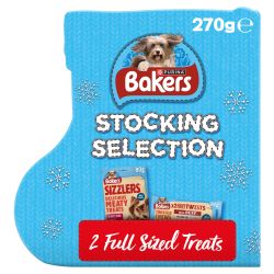 BAKERS Christmas Dog Stocking