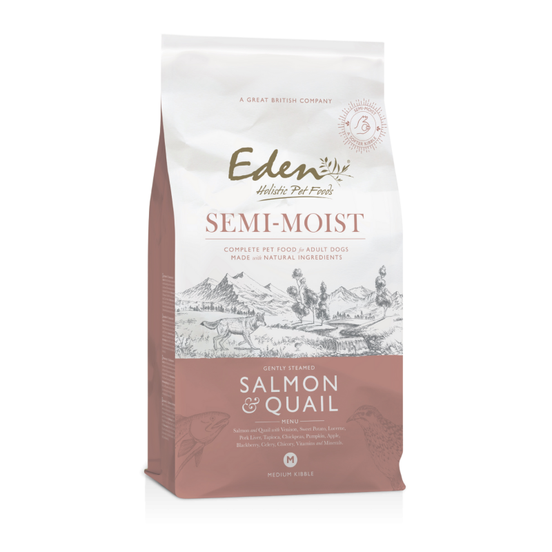 Eden 60/40 Succulent Semi-Moist Salmon & Quail 2kg