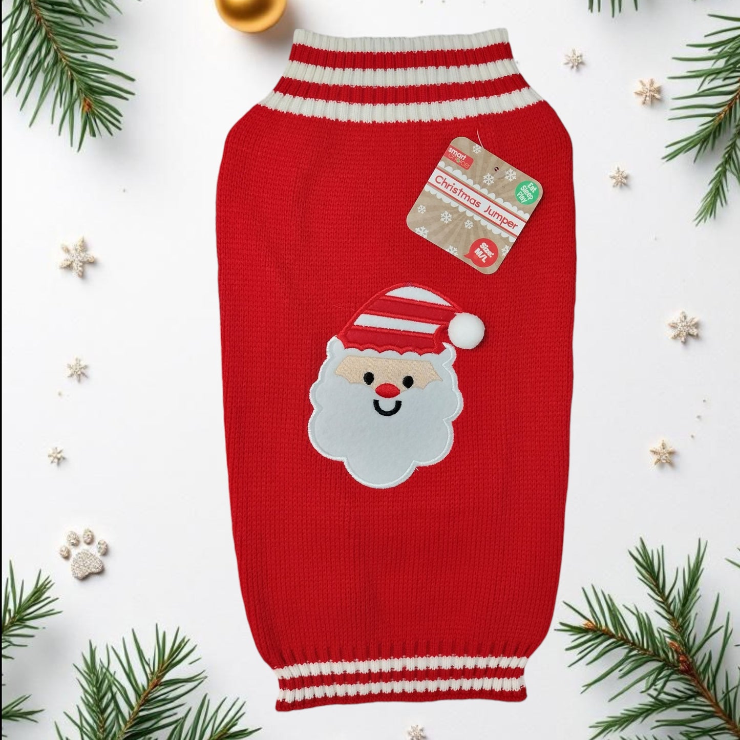 Christmas sweater - santa Medium
