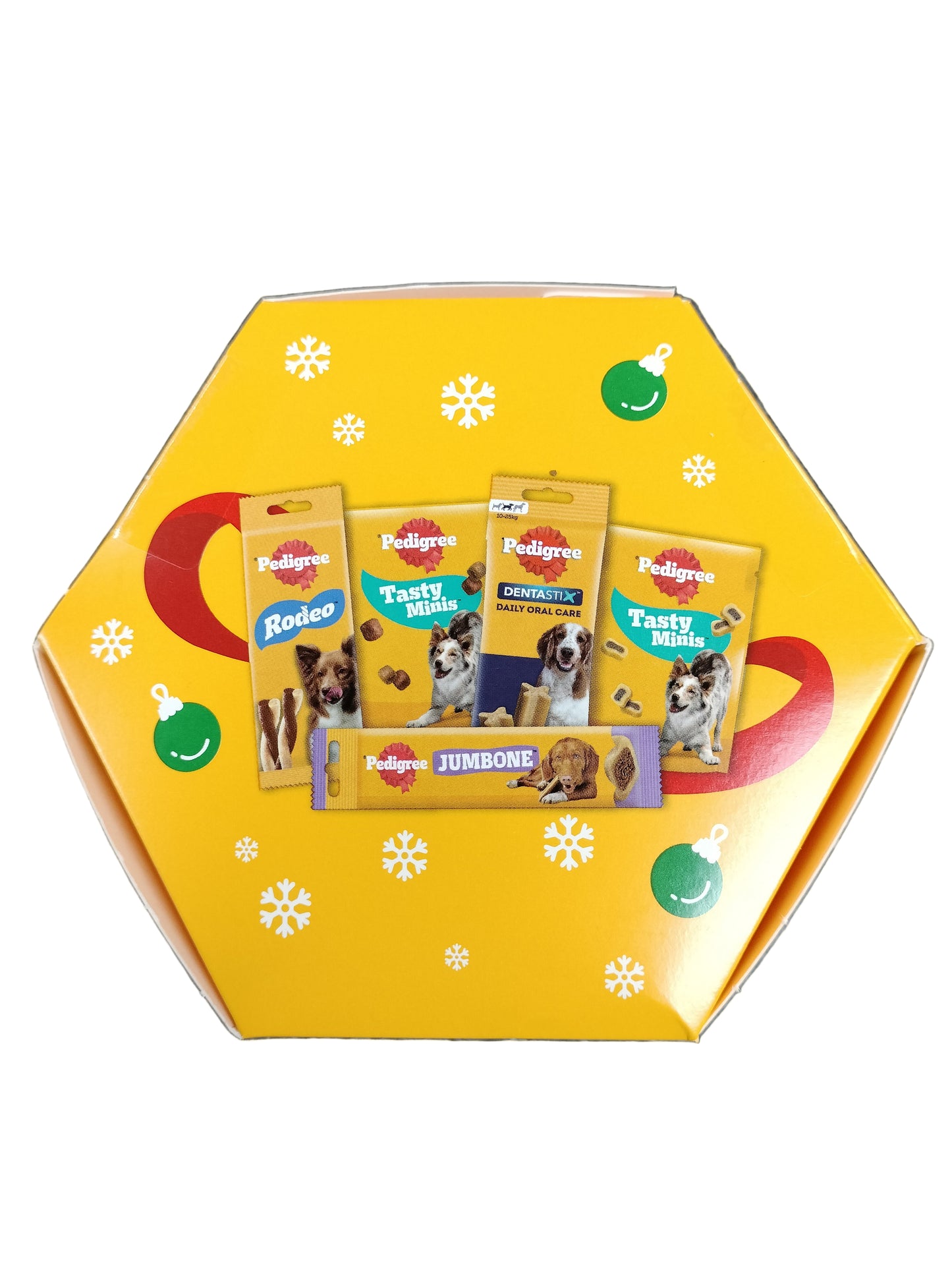 PEDIGREE Christmas Present Gift Box Adult Dog Treats Mixed