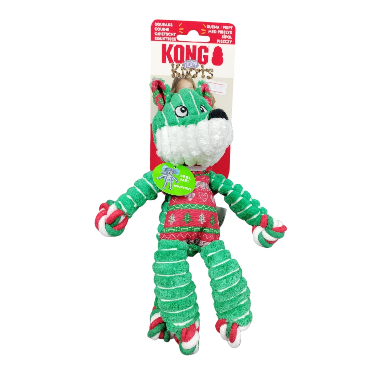 KONG Christmas Knots Fox