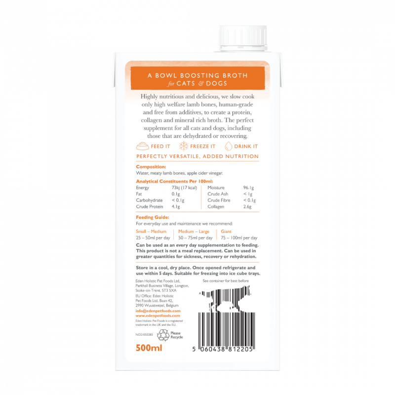Eden Nordic Lamb Bone Broth 500ml