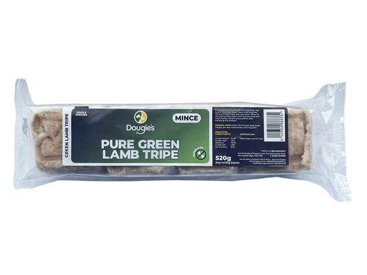 Dougie’s - Pure Green Lamb Tripe 520g