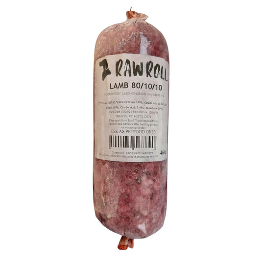 Raw Roll - Lamb Complete 80-10-10 460g